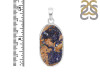 Azurite Druzy Pendant-SP AZR-1-91