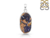 Azurite Druzy Pendant-SP AZR-1-91