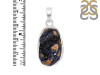 Azurite Druzy Pendant-SP AZR-1-93