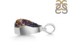 Azurite Druzy Pendant-SP AZR-1-94