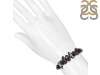 Amethyst / Pearl / Green Amethyst Beaded Bracelet BDD-11-101