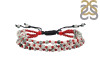 Florence / Red Coral Beaded Bracelet BDD-11-102