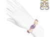 Pearl / Amethyst Beaded Bracelet BDD-11-114