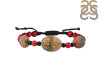 Unakite / Red Coral Beaded Bracelet BDD-11-115