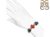 Pearl / Citrine / Carnelian / Tibetan Turquoise Beaded Bracelet BDD-11-123