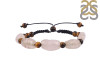Crystal / Tiger Eye Beaded Bracelet BDD-11-135