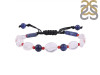 Glass / Lapis / Red Coral Beaded Bracelet BDD-11-148