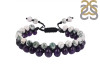 Amethyst / Florence Beaded Bracelet BDD-11-157