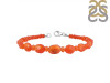 Carnelian Beaded Bracelet BDD-11-161