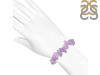 Amethyst / Green Aventurine Beaded Bracelet BDD-11-163