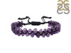 Amethyst Beaded Bracelet BDD-11-170