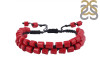 Red Coral Beaded Bracelet BDD-11-171