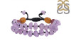 Amethyst / Mookaite Beaded Bracelet BDD-11-174