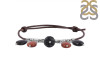 Lava / Sunstone / Black Spinel Beaded Bracelet BDD-11-177