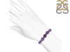 Amethyst / Green Onyx Beaded Bracelet BDD-11-185