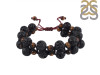 Lava / Tiger Eye Beaded Bracelet BDD-11-186
