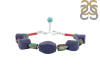 Lapis / Turquoise / Red Coral Beaded Bracelet BDD-11-191
