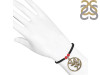 Red Coral / Olive Branch Charm Beaded Bracelet BDD-11-220