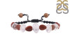 Sunstone / Crystal / Brecciated Mookaite Beaded Bracelet BDD-11-242