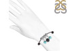 Lava / Turquoise Beaded Bracelet BDD-11-246