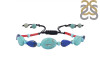 Lapis / Carnelian / Turquoise Beaded Bracelet BDD-11-256