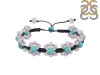 Turquoise / Rose Quartz Beaded Bracelet BDD-11-271