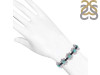 Turquoise / Rose Quartz Beaded Bracelet BDD-11-271