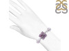 Amethyst / Pearl  Beaded Bracelet BDD-11-276