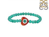 Green Onyx / Red Onyx Beaded Bracelet BDD-11-294