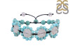 Rose Quartz / Turquoise Beaded Bracelet BDD-11-301