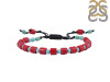 Turquoise / Red Coral Beaded Bracelet BDD-11-310