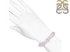 Pink Glass / Glass Beaded Bracelet BDD-11-311