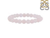 Rose Quartz Beaded Bracelet BDD-11-313