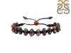 Picture Jasper / Carnelian Beaded Bracelet BDD-11-314