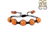 Carnelian Beaded Bracelet BDD-11-324