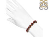 Brecciated Mookaite / Red Jasper Beaded Bracelet BDD-11-330