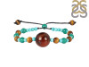 Red Onyx / Turquoise / Tiger Eye / Green Onyx  Beaded Bracelet BDD-11-60
