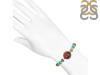 Red Onyx / Turquoise / Tiger Eye / Green Onyx  Beaded Bracelet BDD-11-60