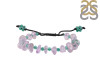 Amethyst / Green Onyx Beaded Bracelet BDD-11-68