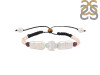 Rose Quartz / Chalcedony / Pearl / Garnet Beaded Bracelet BDD-11-73