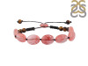Cherry Agate / Tiger Eye Beaded Bracelet BDD-11-80
