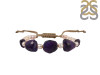 Amethyst / Pearl Beaded Bracelet BDD-11-88