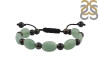Prehnite / Tiger Eye Beaded Bracelet BDD-11-94