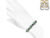 Prehnite / Tiger Eye Beaded Bracelet BDD-11-94