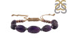 Amethyst / Pearl Beaded Bracelet BDD-11-95