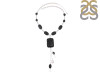Lava/Pearl Beaded Necklace BDD-12-1606
