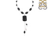Lava/Pearl Beaded Necklace BDD-12-1606