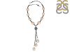 Biwa Pearl Beaded Necklace BDD-12-1622