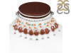 Moonstone/Sunstone/Carnelian Beaded  Jewelry Set BDD-12-1637