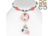 Cherry Agate/Pearl/Crystal Beaded  Jewelry Set BDD-12-1638